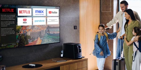 Keberadaan TV Hotel dengan Teknologi Hospitality TV Casting dapat Menjadikan Hotel Pilihan Tempat Menginap Keluarga yang Sedang Berlibur