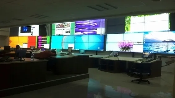 Video Wall di Badan Nasional Penanggulangan Bencana