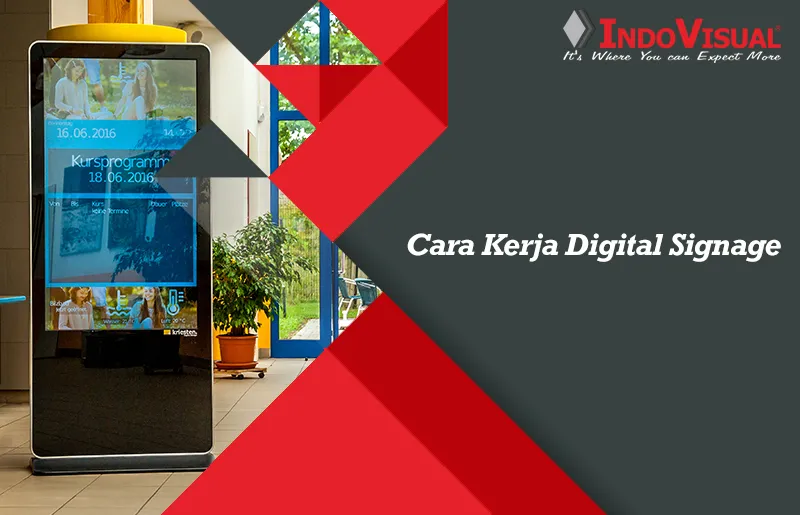 Cara Kerja Digital Signage Berikut Jenis Tipe Kontennya