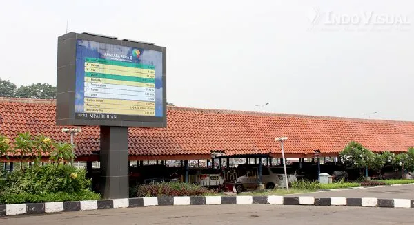 Indovisual Jual LED Panel Display Outdoor ke Angkasa Pura II