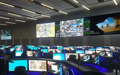 Panel Display di Command Center