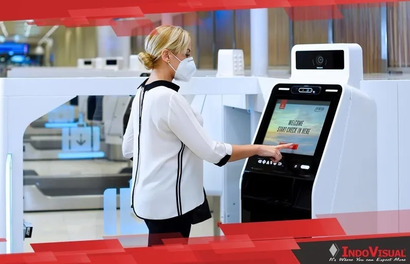 Self Service Kiosk di Bandara Agar Proses Cek In Mandiri Bisa Lebih Mudah