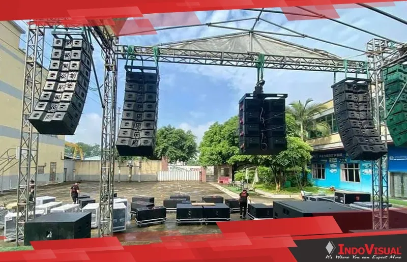 Harga 1 Set Sound System Outdoor Profesional Cukup Tinggi Jika Ditambah dengan Instalasi