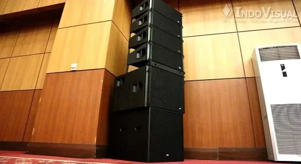 Penggunaan Speaker Subwoofer 12 Inch yang Bagus Bersama 4 Speaker Line Array