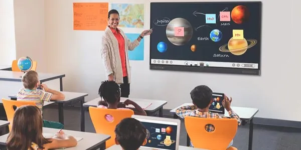 Smartboard Sekolah dari Microvision Memberikan Kualitas Gambar yang Nyaman untuk Semua Orang dan Terutama Anak